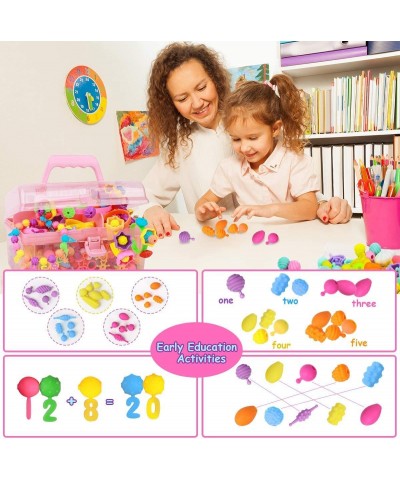 Pop Beads - 700+Pcs DIY Jewelry Making Kit for Toddlers Girls 3 4 5 6 7 8 Year Old Kids Pop Snap Beads Set Art & Crafts Creat...