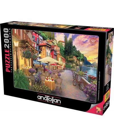 Puzzle - Lake Como 2000 Piece Jigsaw Puzzle Code: 3944 Multicolor $44.89 Jigsaw Puzzles