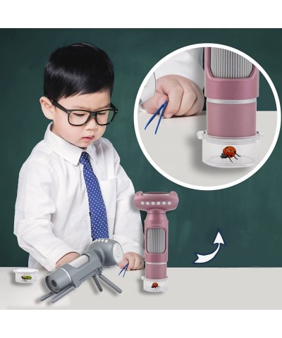 Handheld Portable Kids Microscope JL012 50x-300x Optical Lenses with Educational Science Kit and Built-in Battery $70.62 Chil...