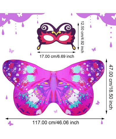 4 Pieces Kids Butterfly Costume Tutu Skirt Girl Halloween Dress Up Cape with Cover Tentacle Headband for Halloween Party $27....