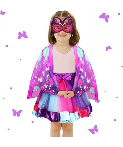 4 Pieces Kids Butterfly Costume Tutu Skirt Girl Halloween Dress Up Cape with Cover Tentacle Headband for Halloween Party $27....