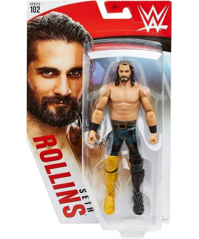 WWE Seth Rollins Basic Series 102 Action Figure in 6-inch Scale with Articulation & Ring Gear $45.41 Action Figures