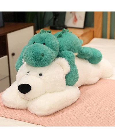 Weighted Stuffed Animals for Anxiety 3.3 lbs Weighted Polar Bear Stuffed Animal Toy White Bear Weighted Plush Animals Throw P...