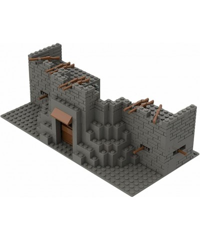 Military Series Rifle Fortress Scene Bricks Model Set Simulation Military War Scene Equipment Accessories DIY Creative Educat...