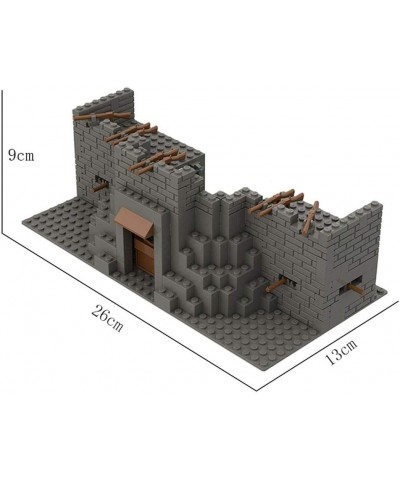 Military Series Rifle Fortress Scene Bricks Model Set Simulation Military War Scene Equipment Accessories DIY Creative Educat...