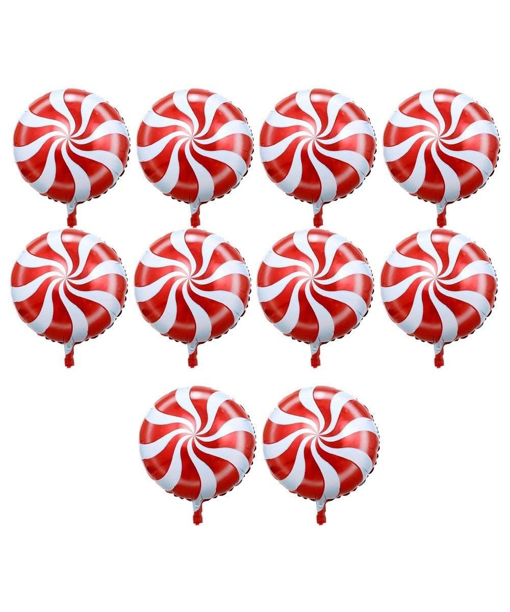 10pcs Lollipop Foil Balloons Helium Mylar Foil Balloons Party Balloons for Wedding Birthday Party Decorations - Red $22.89 Ki...