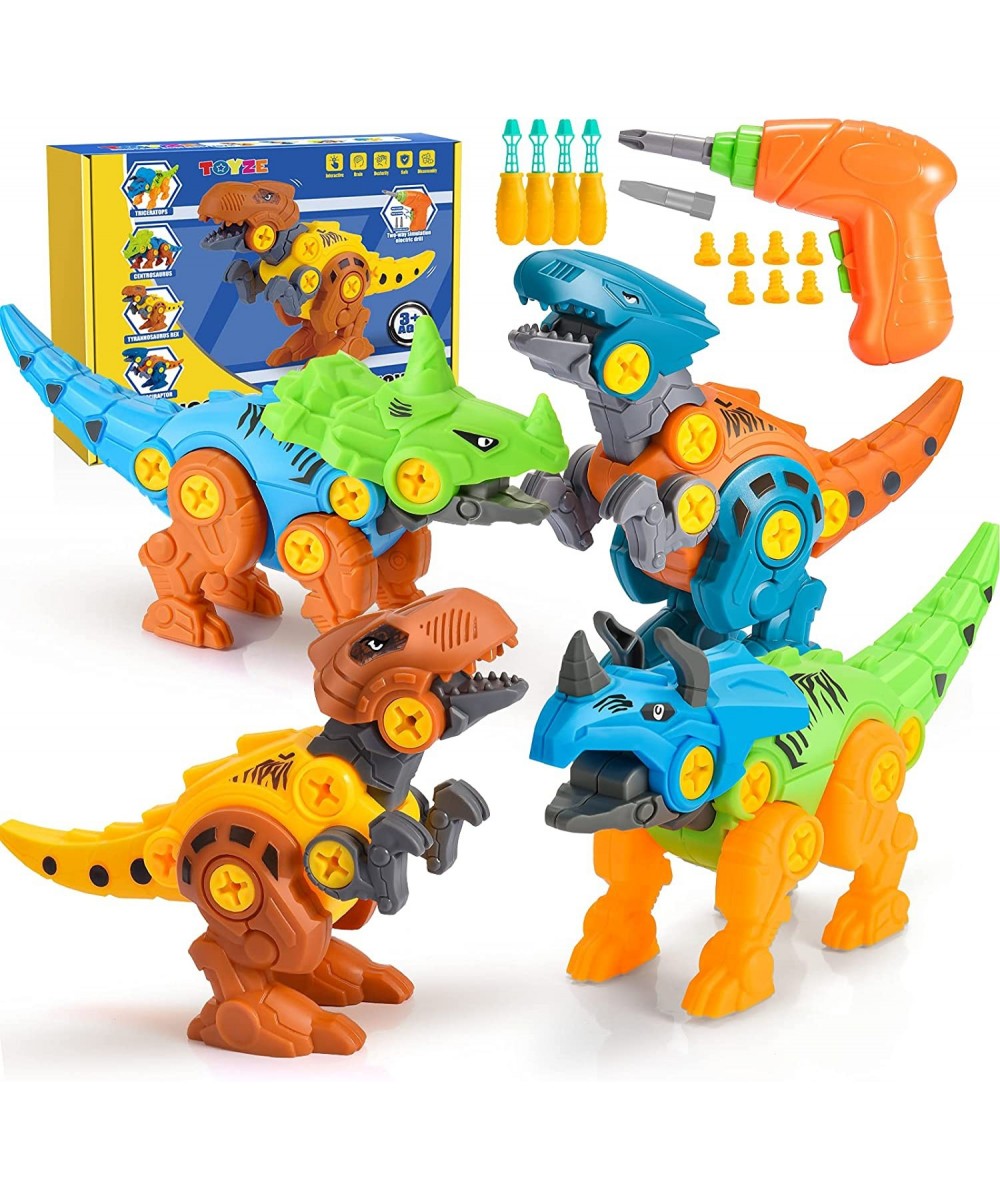 Dinosaur Toys for 3-8 Year Old Boys Girls Take Apart Dinosaur Toys with Electric Drill Sensory Toys Construction Toys for Kid...