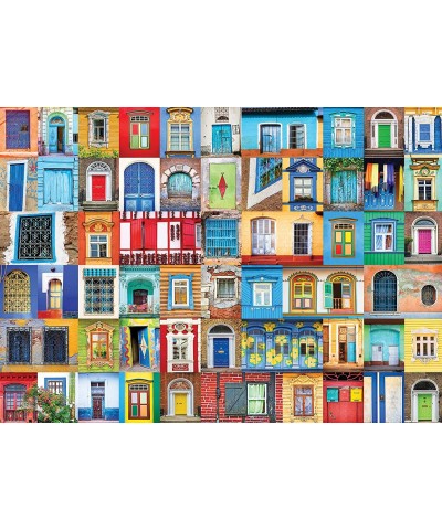 Delightful Doors and Windows 1000 Piece Jigsaw Puzzle $24.67 Jigsaw Puzzles