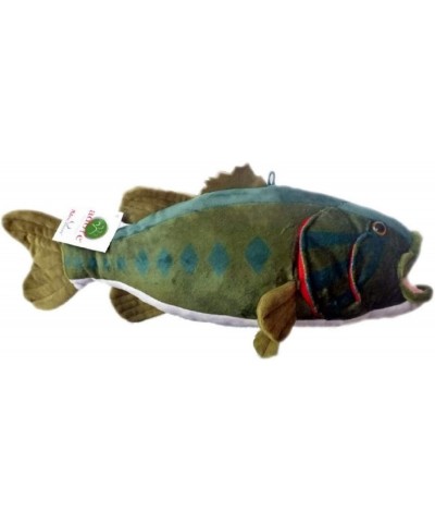 Adore 17" Cranky The Largemouth Bass Fish Stuffed Animal Plush Walltoy Wall Mount $42.76 Stuffed Animals & Teddy Bears