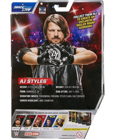 WWE AJ STYLES ELITE COLLECTION ACTION FIGURE $54.93 Action Figures