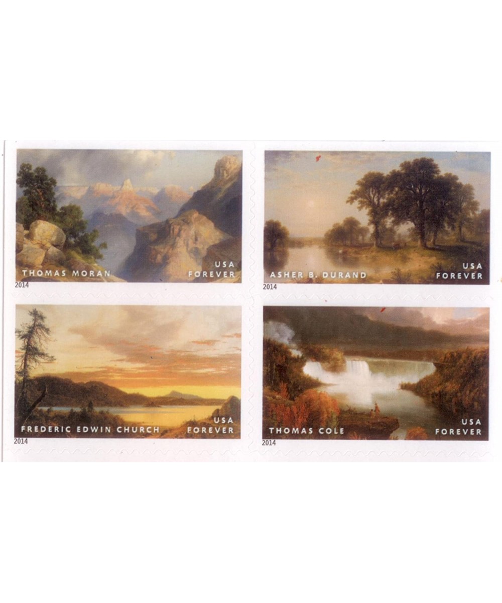 Hudson River School Forever Stamps Booklet of 20 $65.32 Collectible Postage Stamps