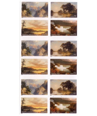 Hudson River School Forever Stamps Booklet of 20 $65.32 Collectible Postage Stamps