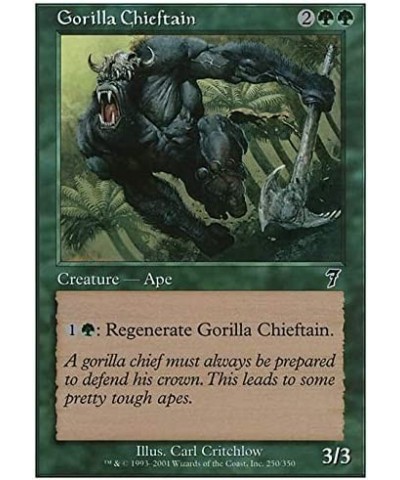 Magic: the Gathering - Gorilla Chieftain - Seventh Edition $10.61 Card Games