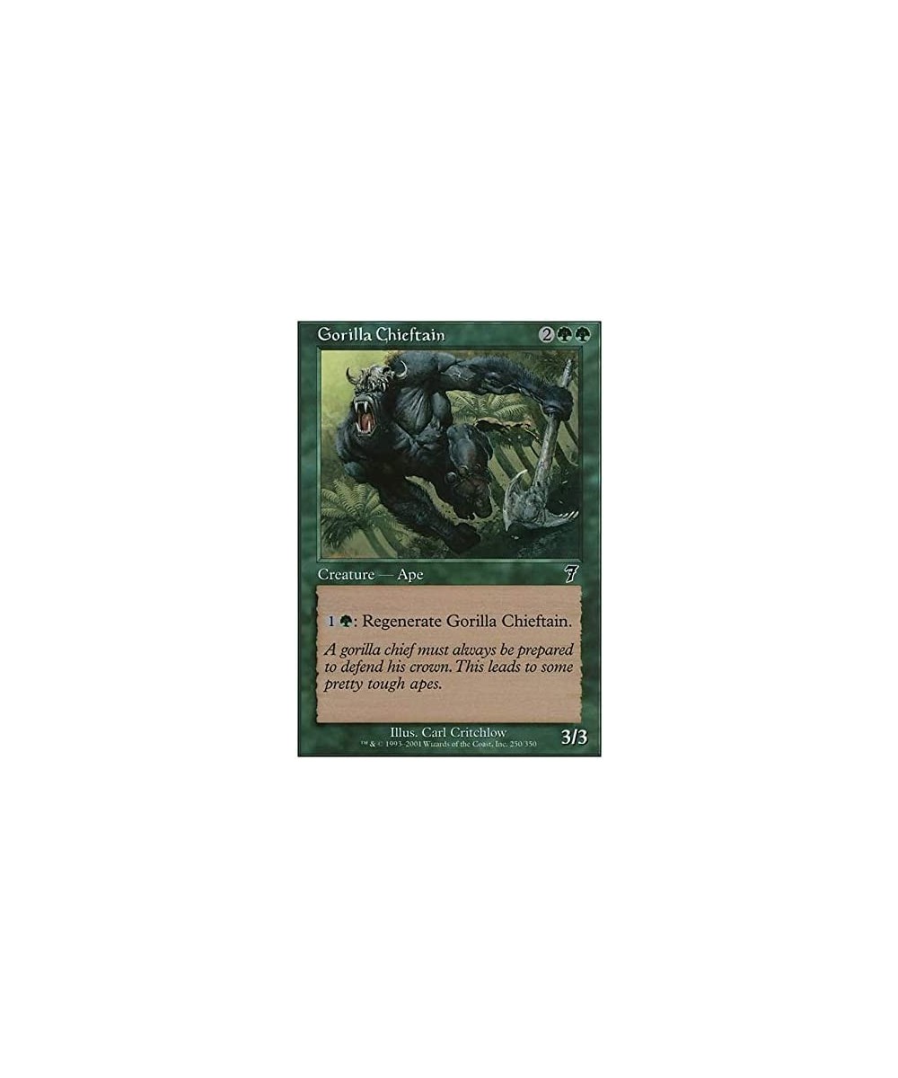 Magic: the Gathering - Gorilla Chieftain - Seventh Edition $10.61 Card Games