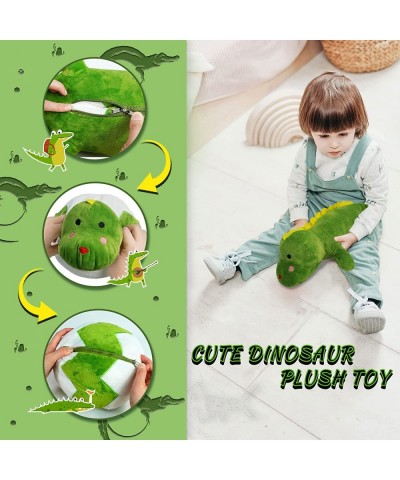 Reversible Crocodile Plush Toys Soft and Cute Flip Stuffed Alligator from Egg to Baby Crocodile Interesting Gift for Boys and...