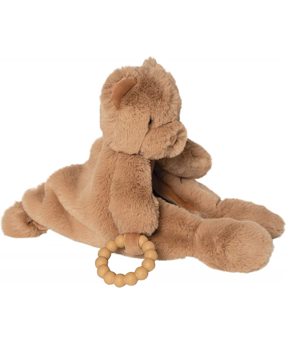 Sleepy Time Bear Plush Baby Lovie Blankie with Removable Silicone Teether Ring $29.04 Baby Teether Toys