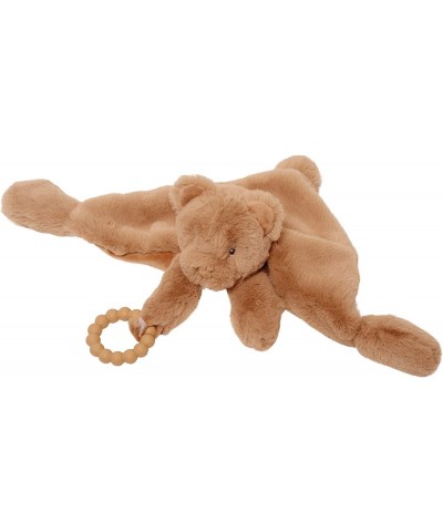 Sleepy Time Bear Plush Baby Lovie Blankie with Removable Silicone Teether Ring $29.04 Baby Teether Toys