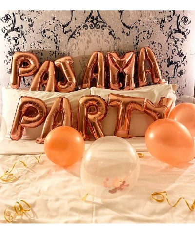 Set of 11 Rose Gold PAJAMA PARTY Balloons PAJAMA PARTY Banner Pajama Party Decor Slumber Party Spa Party Balloons. $29.44 Kid...