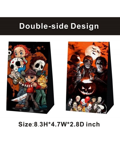 12pcs Horror Movie Party Favor Gift Bags Halloween Birthday Party Supplies for Chucky Party Decorations $21.23 Kids' Party Fa...