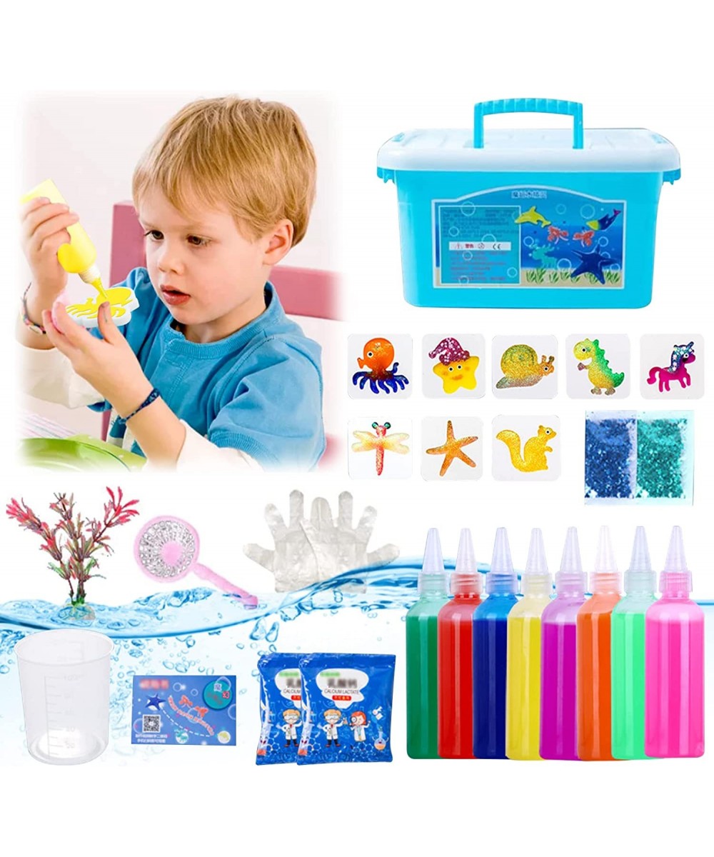 2022 New Magic Water ELF Creative 3D Magic Gels Water Animal Beads Kit DIY Sea Life Creature Toys Mold for Kids Magic Water K...