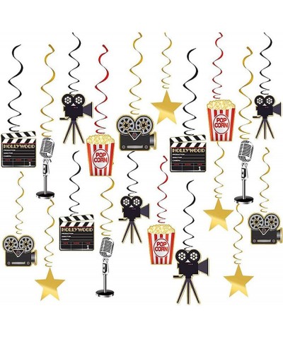 Movie Night Party Supplies Hanging Decorations - 30pcs Hollywood Movie Theme Party Decorations $22.70 Kids' Party Decorations