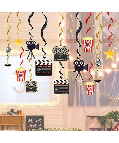 Movie Night Party Supplies Hanging Decorations - 30pcs Hollywood Movie Theme Party Decorations $22.70 Kids' Party Decorations