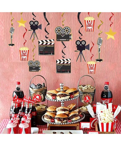 Movie Night Party Supplies Hanging Decorations - 30pcs Hollywood Movie Theme Party Decorations $22.70 Kids' Party Decorations