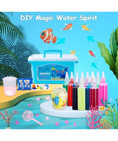 2022 New Magic Water ELF Creative 3D Magic Gels Water Animal Beads Kit DIY Sea Life Creature Toys Mold for Kids Magic Water K...