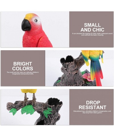 Talking Parrot Repeats What You Say Plush Animal Electric Parrot Figures Talking Bird for Party Supplies Favors Goodie Bag Fi...