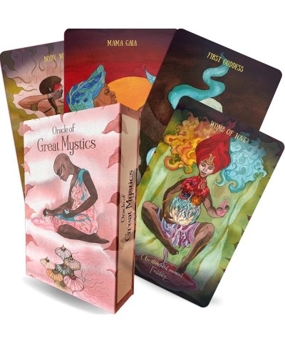 Oracle of Great Mystics Oracle Cards Decks with Guidebook | 44 Card Premium Oracle Deck with Box and Guide Book | Magic Cards...