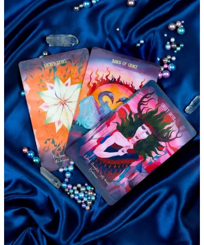 Oracle of Great Mystics Oracle Cards Decks with Guidebook | 44 Card Premium Oracle Deck with Box and Guide Book | Magic Cards...