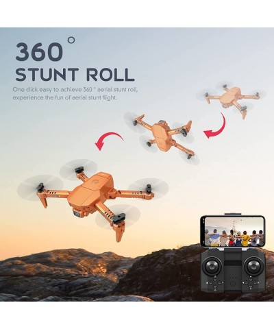 Small Drones for Kids 8-12 Mini Drone 4K Dual Camera with 3D Flips Altitude Hold Headless Mode Gesture Operation Gravity Sens...