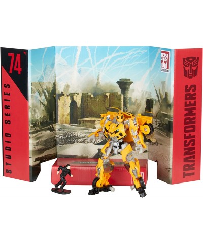 Toys Studio Series 74 Deluxe Class Revenge of The Fallen Bumblebee & Sam Witwicky Figure Ages 8 and Up 4.5-inch $50.00 Action...