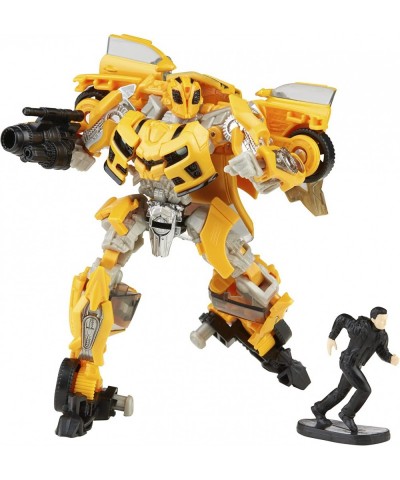 Toys Studio Series 74 Deluxe Class Revenge of The Fallen Bumblebee & Sam Witwicky Figure Ages 8 and Up 4.5-inch $50.00 Action...