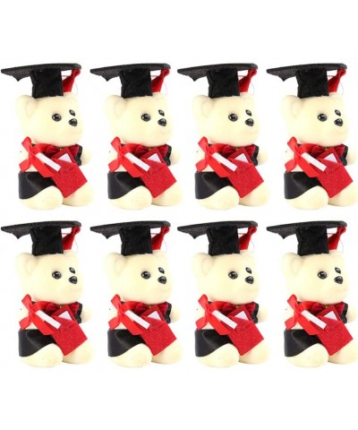 8Pcs Graduation Teddy Bear Mini Graduation Stuffed Bears Plush Bear Flower Bouquet Decorations for Graduation Party Favors Ra...