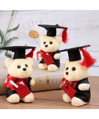 8Pcs Graduation Teddy Bear Mini Graduation Stuffed Bears Plush Bear Flower Bouquet Decorations for Graduation Party Favors Ra...