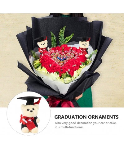 8Pcs Graduation Teddy Bear Mini Graduation Stuffed Bears Plush Bear Flower Bouquet Decorations for Graduation Party Favors Ra...