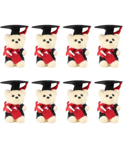 8Pcs Graduation Teddy Bear Mini Graduation Stuffed Bears Plush Bear Flower Bouquet Decorations for Graduation Party Favors Ra...