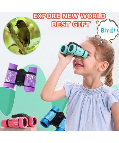 Kid Binoculars High Resolution Best Gifts for 3-12 Years Boys Girls Optics Shockproof Mini Compact Binocuolar Toys Folding Sm...