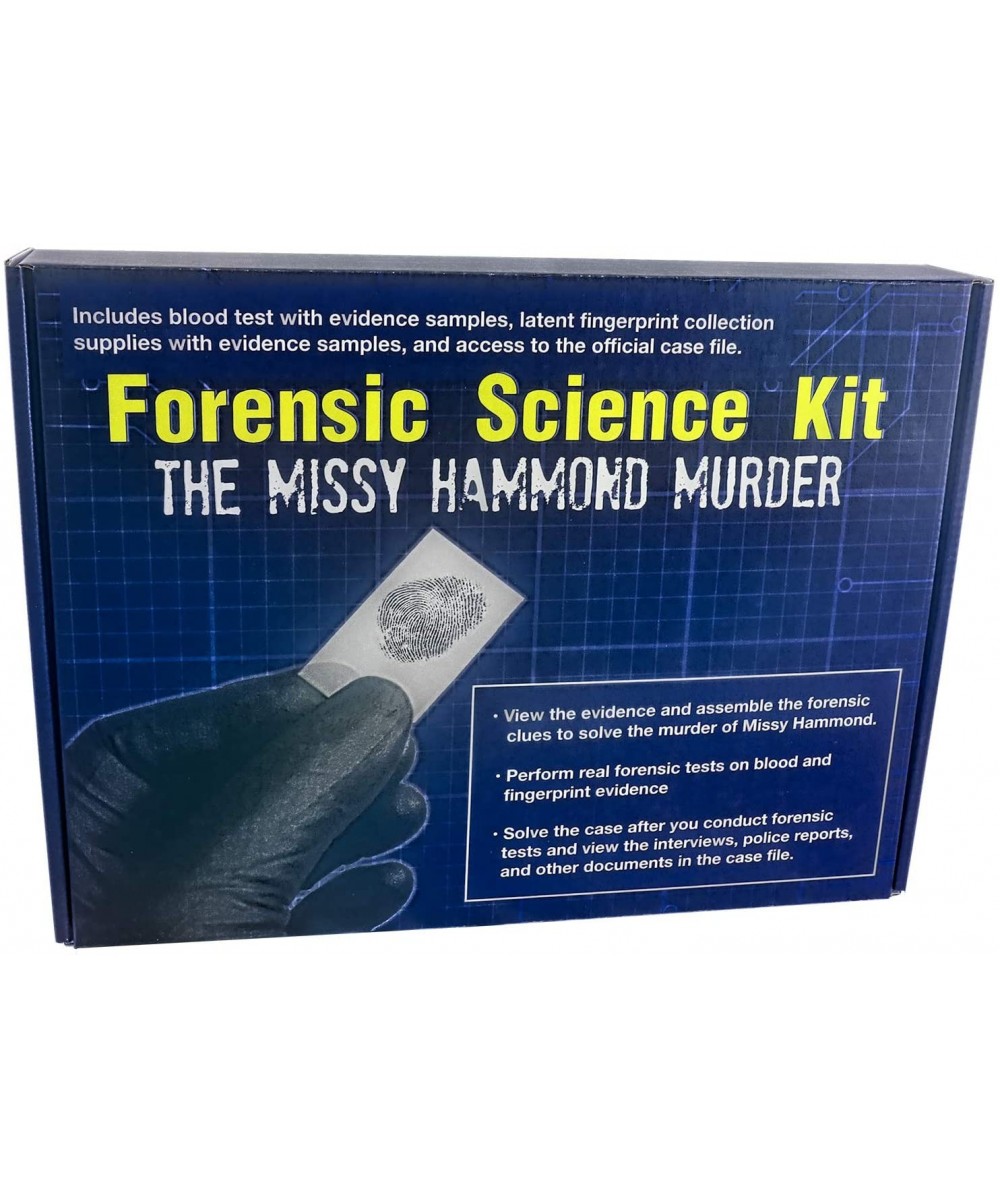 Forensic Science Kit: Solve The Missy Hammond Murder $81.97 Educational Science Kits