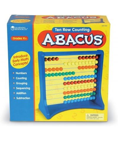 Ten-Row Abacus Early Math Skills Addition/Subtraction Abacus Abacus for Kids Math Toys Ages 5+ $25.44 Early Development & Act...