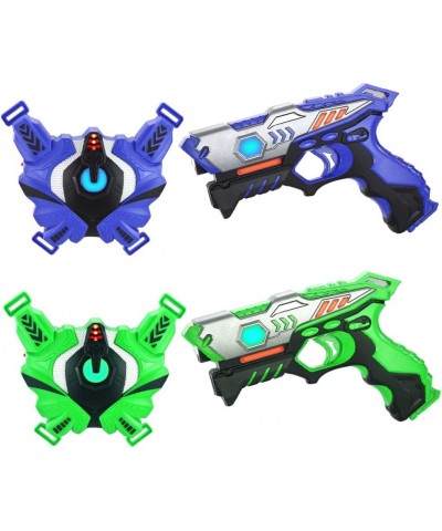 Laser Tag Guns Set with Vests Infrared Guns Set of 2 Players $62.89 Toy Foam Blasters & Guns