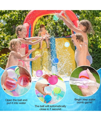 Reusable Water balloons Summer Toy Water Toy Baby Bath Toy for Boys and Girls Pool Beach Toys for Kids ages 3-12 Outdoor Acti...