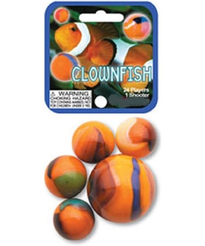 Marbles - Clownfish $20.04 Dice & Marble Games