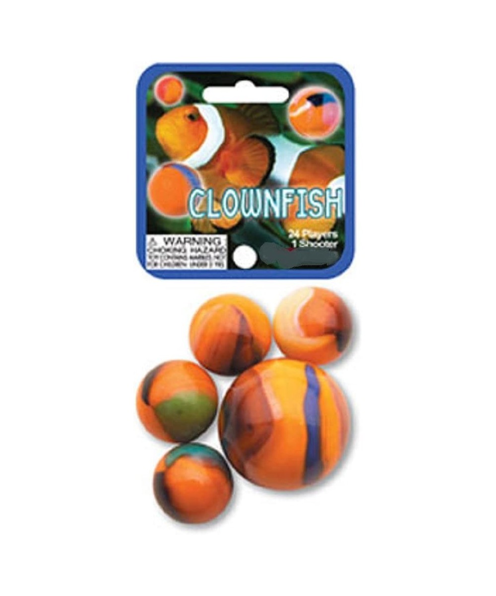 Marbles - Clownfish $20.04 Dice & Marble Games