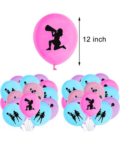 50PCS Cheerleading Party Latex Balloons - Sport Cheerleading Game Girl Cheer Dance Party Baby Shower Birthday Party Supplies ...