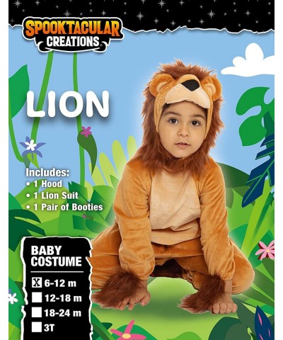 Halloween Baby Unisex Lion Costume Set Deluxe Halloween Baby Costume Set for Dress Up $44.33 Kids' Costumes