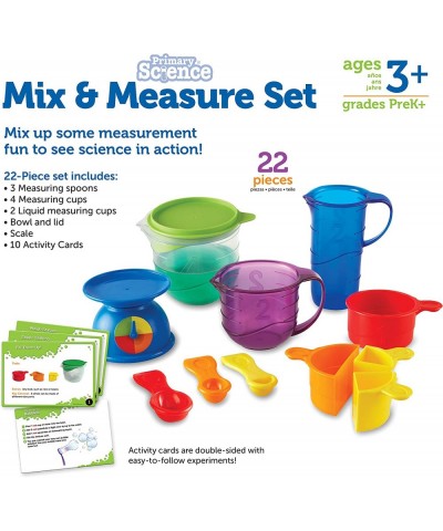 Mix And Measure Activity Set Experiment Mixing Tools 22 Pieces Ages 3+ $51.20 Educational Science Kits