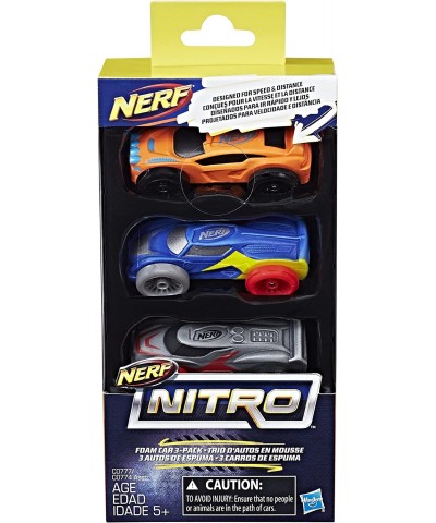 Nitro Foam Car 3-Pack Set 3 $16.41 Toy Foam Blasters & Guns