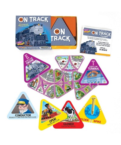 ON Track Three Corner Strategy Game Inc. - Family-Friendly Card Games $16.75 Card Games